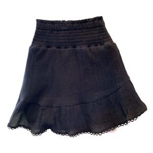 Aeropostale Black Shorts That Look Like a Mini Skirt Brand New With Tags Medium